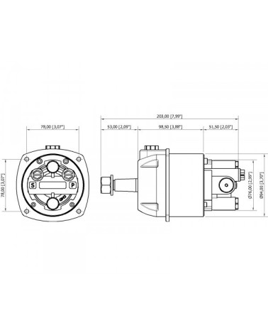 DIRECCION HIDRAULICA FUERABORDA 80 HP