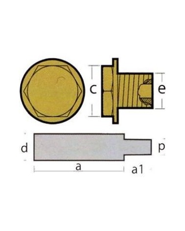 ANODO NANNI MERCEDES C/TAPON