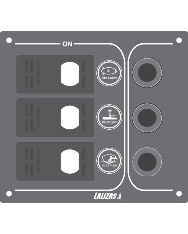 PANEL 3 INTERRUPTORES SP3 OFFSHORE